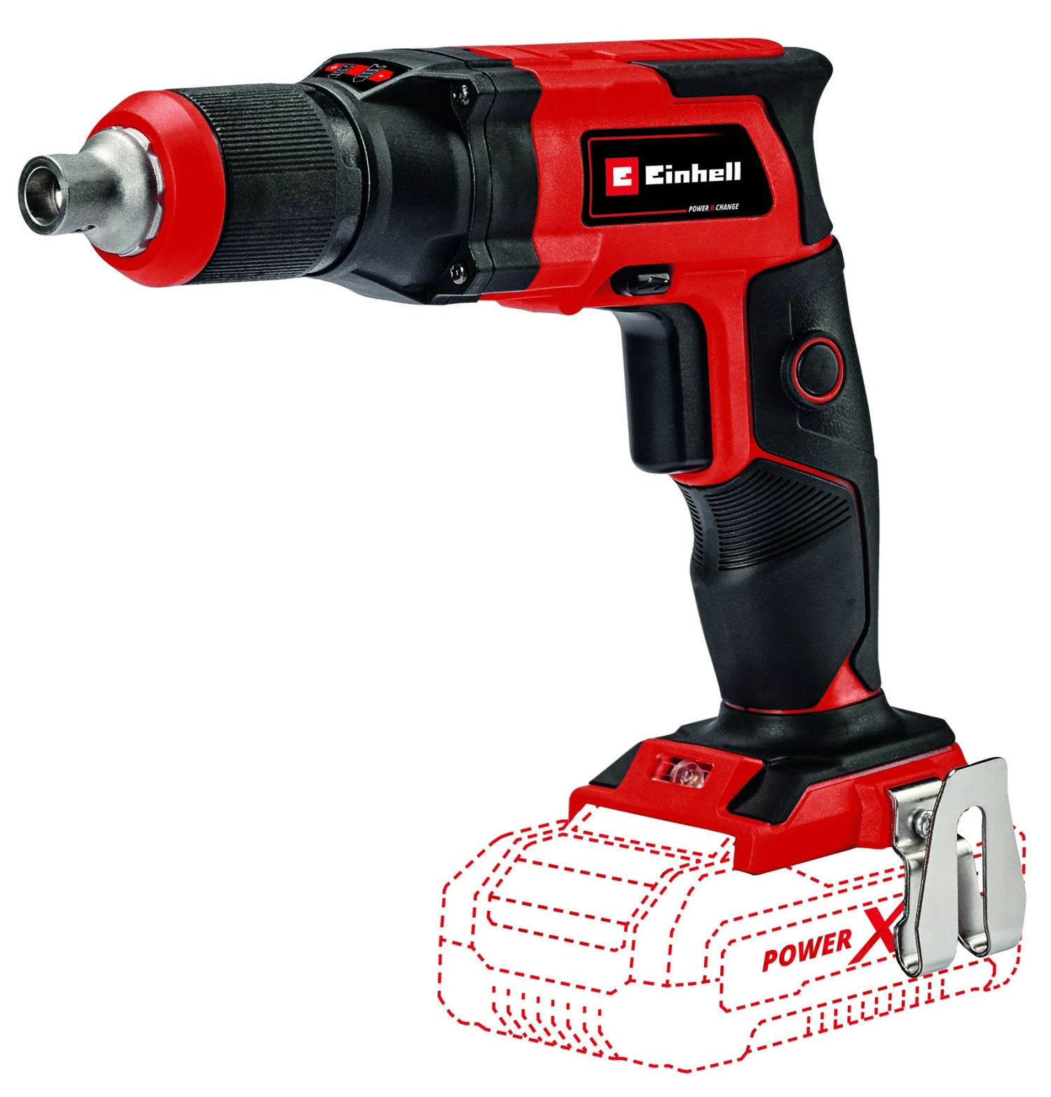 Einhell TE-DY 18 Li Solo 18V Li-Ion Accu Gipsplaatschroevendraaier Body In Koffer - 1/4'' - 4259980 3 Einhell TE-DY 18 Li Solo 18V Li-Ion Accu Gipsplaatschroevendraaier Body In Koffer - 1/4'' - 4259980
