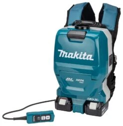 Makita DVC261TX11 2x18V Li-Ion Accu Rugstofzuiger Set (2x 5,0Ah) Incl. Accessoires - 120m³/uur - Koolborstelloos -Winkel Voor Huishoudelijk Gereedschap 76030ea27726f7d3b5a714cffcb51e3e