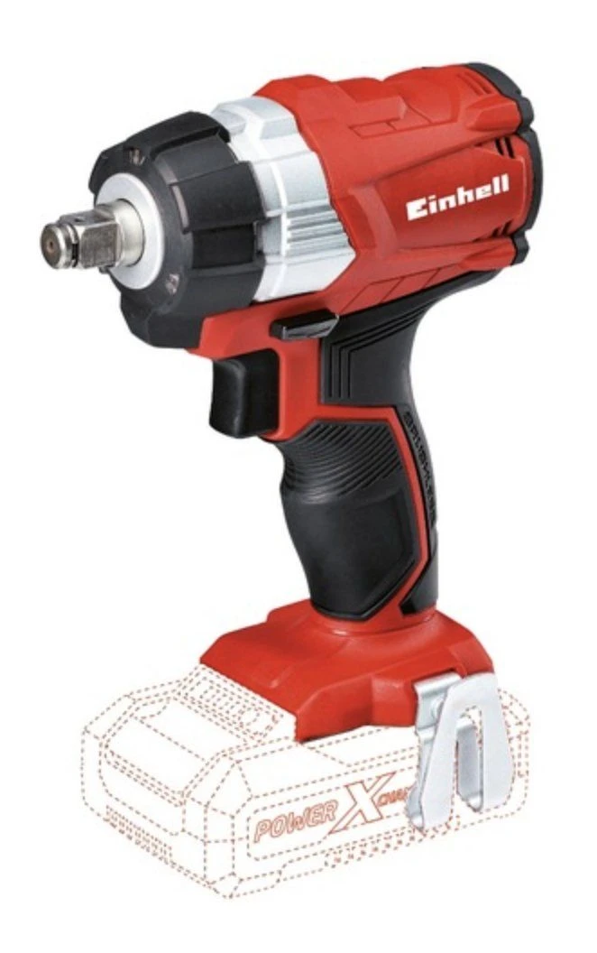 Einhell TE-CW 18 Li 18V Li-Ion Accu Slagmoersleutel Set - 215Nm (met 2.5Ah Accu Starterset) 6 Einhell TE-CW 18 Li 18V Li-Ion Accu Slagmoersleutel Set - 215Nm (met 2.5Ah Accu Starterset) - Afbeelding 4