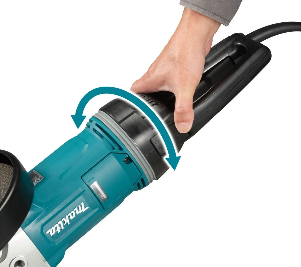 Makita GA9071X1 Haakse Slijper 230 Mm - 2800 Watt - Met Vastzetschakelaar En D-greep 4 Makita GA9071X1 Haakse Slijper 230 Mm - 2800 Watt - Met Vastzetschakelaar En D-greep - Afbeelding 2