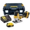 DeWALT DCS335P2 18V XR Li-Ion Accu Decoupeerzaag Set (2x 5.0Ah Accu) In TSTAK - T-greep - Variabel - Koolborstelloos - DCS335P2-QW -Winkel Voor Huishoudelijk Gereedschap 8aacb6e77c709ea584f7992ba45ba1ff
