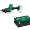 HiKOKI CR18DAW2Z 18V Li-Ion Accu Reciprozaag Body In HSC - 50mm -Winkel Voor Huishoudelijk Gereedschap 8cd8b7310c9a11f14f937301ec136df9
