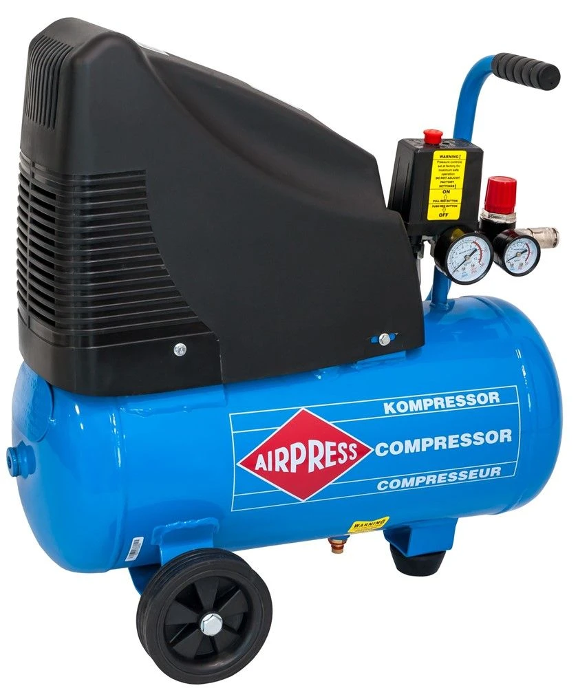 Airpress 36741-K1 - Olievrije Compressor HLO 215-25 8 Bar 1,5 Pk 172 L/min 24 L 3 Airpress 36741-K1 - Olievrije Compressor HLO 215-25 8 Bar 1,5 Pk 172 L/min 24 L