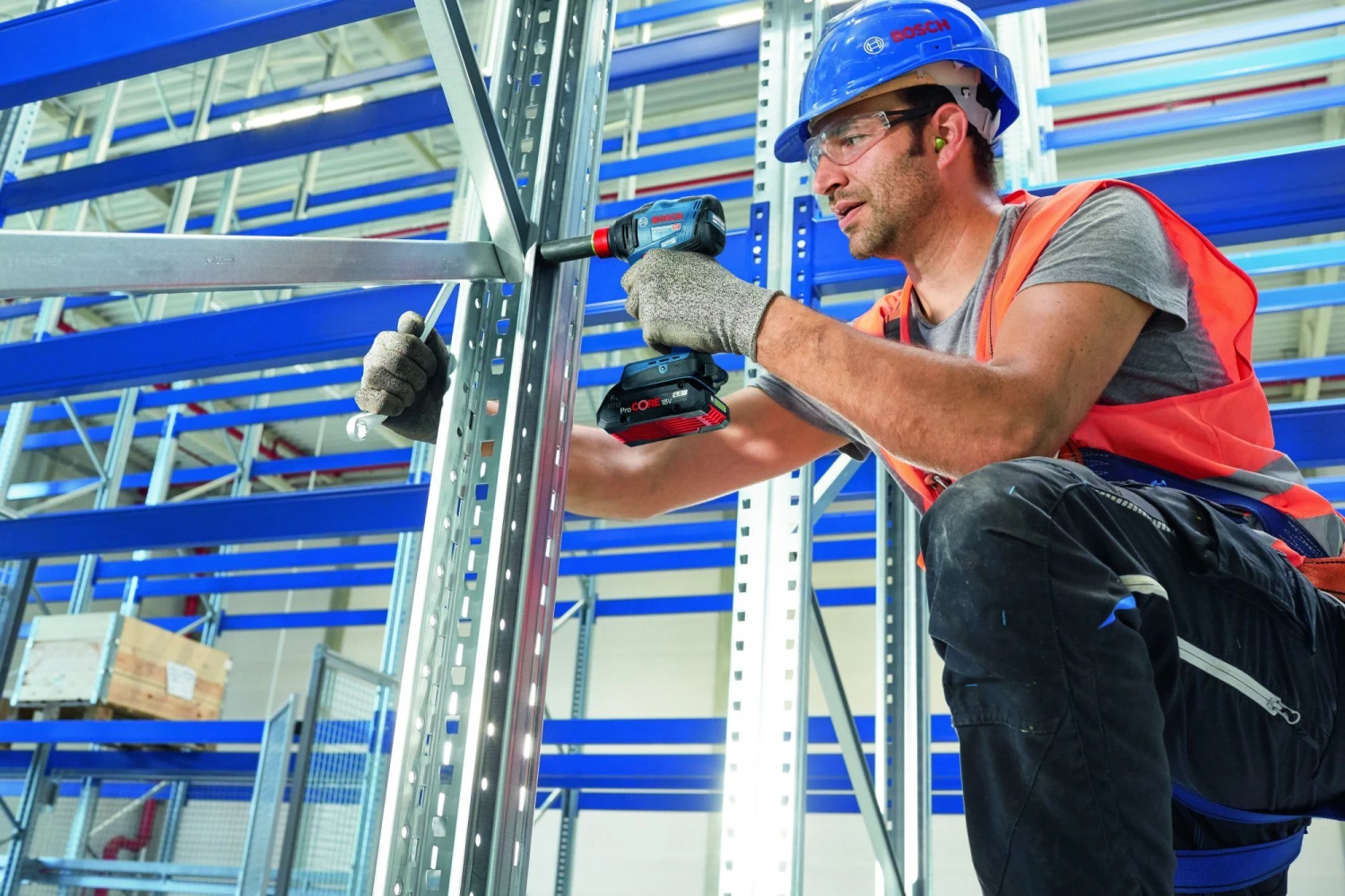 Bosch GDX 18V-210 C 18V Li-ion Accu Slagschroevendraaier/slagmoeraanzetter Set (2x4.0Ah) In L-Boxx 5 Bosch GDX 18V-210 C 18V Li-ion Accu Slagschroevendraaier/slagmoeraanzetter Set (2x4.0Ah) In L-Boxx - Afbeelding 3