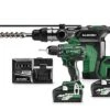 HiKOKI DH36DMAWAPZ 36V Multivolt Li-Ion Accu SDS-Plus Boorhamer & Boor-/schroefmachine Combiset (3x 4,0/8,0Ah Accu) In HSC - Koolborstelloos -Winkel Voor Huishoudelijk Gereedschap 9e276ba710b6de6e1d273cafc3401a20