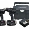 Panasonic EYC231LJ2G 18V Li-Ion Accu Boor-/schroefmachine (EY74A3X) & Slagschroevendraaier (EY76A1X) Combiset (2x 5.0Ah Accu) In Systainer -Winkel Voor Huishoudelijk Gereedschap 9ecc68978926f658da03ea4d3e9a80f0