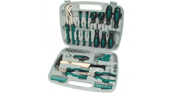 Brüder Mannesmann 29057 Gereedschapset In Koffer - 57-delig 3 Brüder Mannesmann 29057 Gereedschapset In Koffer - 57-delig