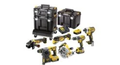 DeWALT DCK685P3T 18V Li-Ion Accu 6-delige Combiset (3x 5,0Ah Accu) In TSTAK (incl. Trolley) - Koolborstelloos