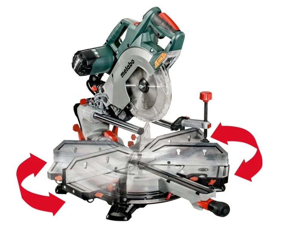 Metabo KGSV 72 XACT Afkortzaag - 1800W - 216 X 30mm - 611216000 4 Metabo KGSV 72 XACT Afkortzaag - 1800W - 216 X 30mm - 611216000 - Afbeelding 2