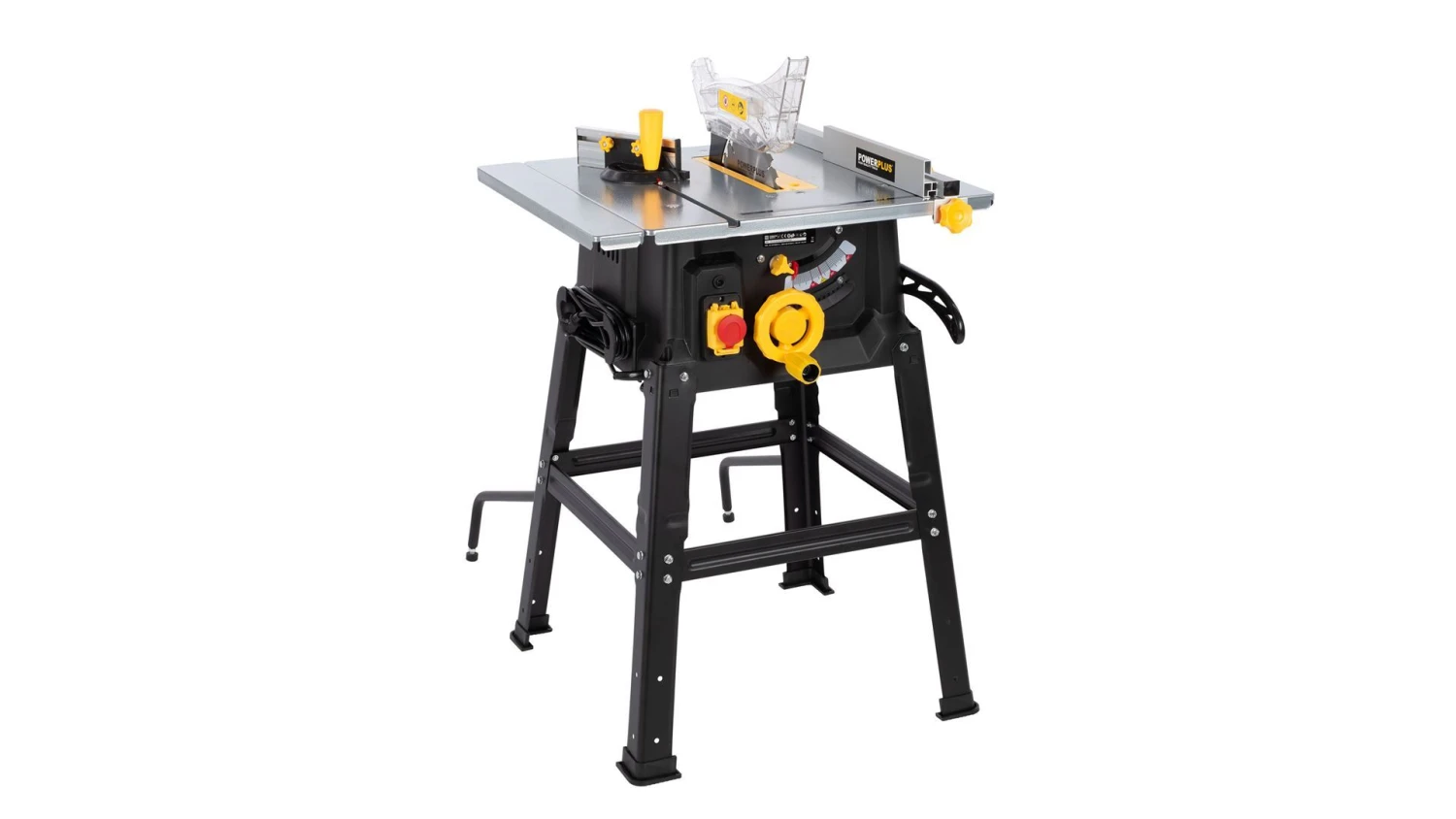 Powerplus POWX07590 Tafelzaag Met Onderstel - 1700W - 210 X 30 Mm 4 Powerplus POWX07590 Tafelzaag Met Onderstel - 1700W - 210 X 30 Mm - Afbeelding 2