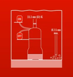 Einhell GC-DW 900 N Diepte-/ Dompelpomp - 900W - 6000L/uur - 4170964 29 Einhell GC-DW 900 N Diepte-/ Dompelpomp - 900W - 6000L/uur - 4170964 -Winkel Voor Huishoudelijk Gereedschap b634a90721dc083e35cf80e35cb1ab33