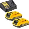 DeWalt DCB115D2 18V Li-Ion Accu Starterset (2x 2.0Ah) + Lader - DCB115D2-QW -Winkel Voor Huishoudelijk Gereedschap bf73a71fa7af15fa39066aacc6c8ea12