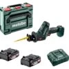 Metabo SSE 18 LTX Compact 18V Li-Ion Accu Reciprozaag Set (2x 2,0Ah Li-Power Accu) In MetaBox - 602266500 -Winkel Voor Huishoudelijk Gereedschap bfc1ccd29ee8202e2ad48babb558c1b0