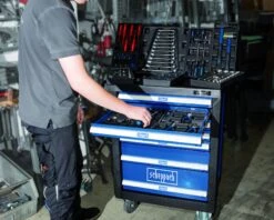 Scheppach TW1000 263-delige Gereedschapswagen - Staal - 450kg - 5909304900 -Winkel Voor Huishoudelijk Gereedschap c1a2b458cd2e54a80b869561fd06299d