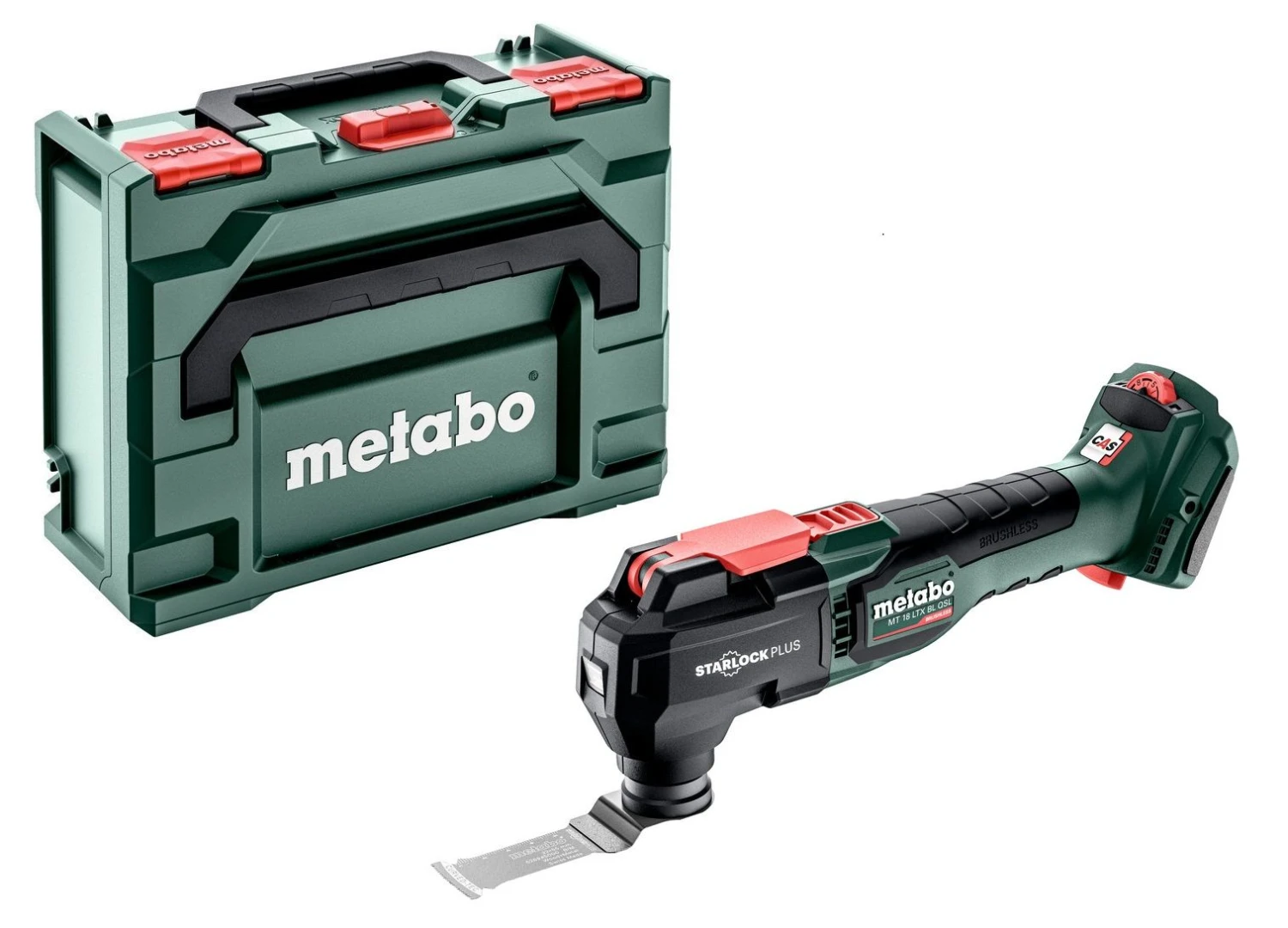 Metabo MT 18 LTX BL QSL 18V Li-ion Accu Multitool Body In MetaBox - Koolborstelloos - Snelwissel - 613088840 3 Metabo MT 18 LTX BL QSL 18V Li-ion Accu Multitool Body In MetaBox - Koolborstelloos - Snelwissel - 613088840
