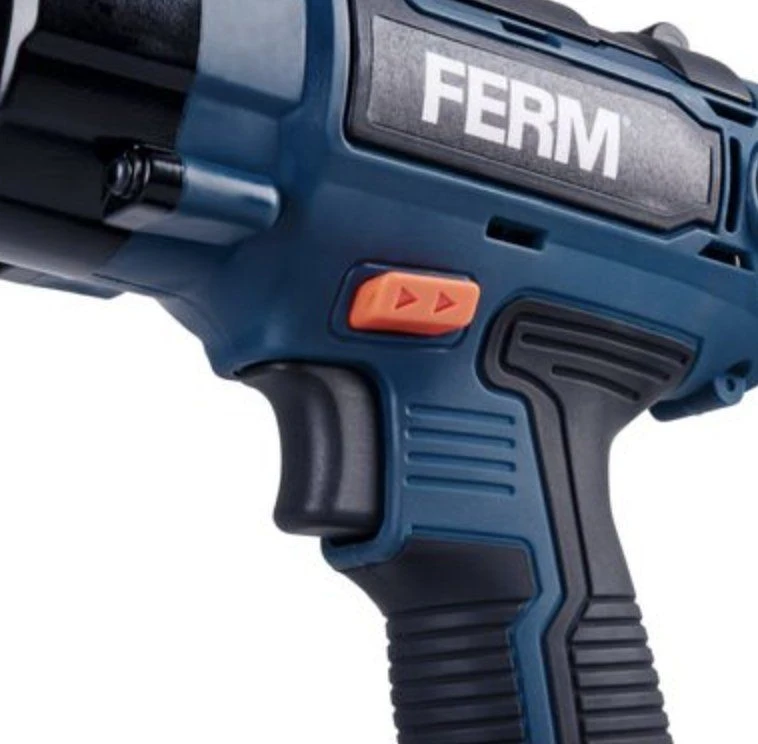 FERM CDM1127 18V Li-Ion Accu Slagmoersleutel Set (1x 4.0Ah Accu) In Koffer - 380Nm - 1/2" 4 FERM CDM1127 18V Li-Ion Accu Slagmoersleutel Set (1x 4.0Ah Accu) In Koffer - 380Nm - 1/2" - Afbeelding 2