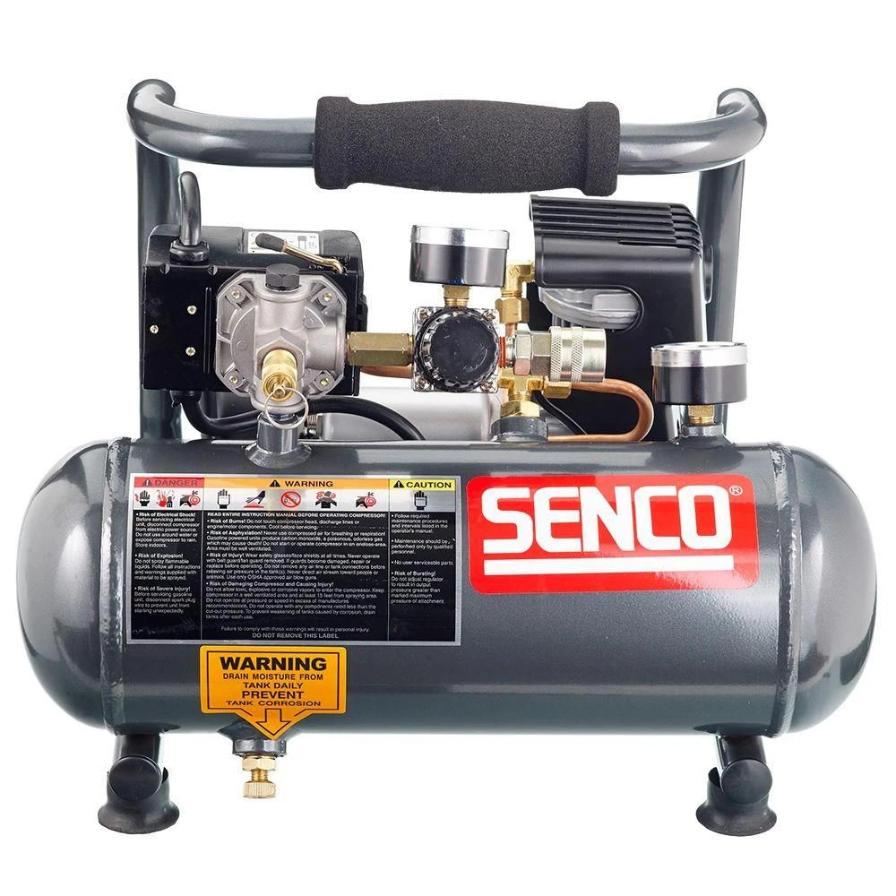 Senco PC1010 Compressor - 300W - 8 Bar - 3,8L 3 Senco PC1010 Compressor - 300W - 8 Bar - 3,8L