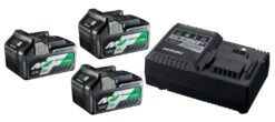 HiKOKI UC18YSL3WA3 MultiVolt Accu Starterset (3x 36V 2,5Ah / 18V 5.0Ah) + Lader