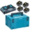 Makita 197626-8 18V Li-Ion Accu Starterset (4x 5.0Ah) + Duolader In Mbox -Winkel Voor Huishoudelijk Gereedschap cf92373eb0815ac501981c4ab68d11bd