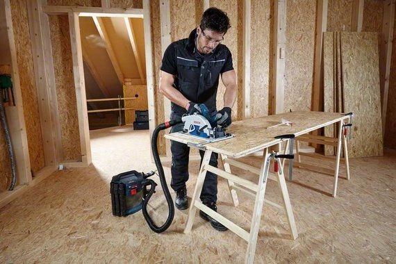 Bosch GKS 18V-68 GC 18V Li-Ion Accu Cirkelzaag Set (2x 5.5Ah Accu) In L-Boxx - 190 X 30 Mm - 06016B5130 11 Bosch GKS 18V-68 GC 18V Li-Ion Accu Cirkelzaag Set (2x 5.5Ah Accu) In L-Boxx - 190 X 30 Mm - 06016B5130 - Afbeelding 9