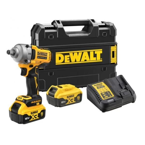 DeWALT DCF891P2T-QW 18V Li-ion XR Accu Slagmoersleutel Set (1x 5.0Ah) In TSTAK Koffer 3 DeWALT DCF891P2T-QW 18V Li-ion XR Accu Slagmoersleutel Set (1x 5.0Ah) In TSTAK Koffer