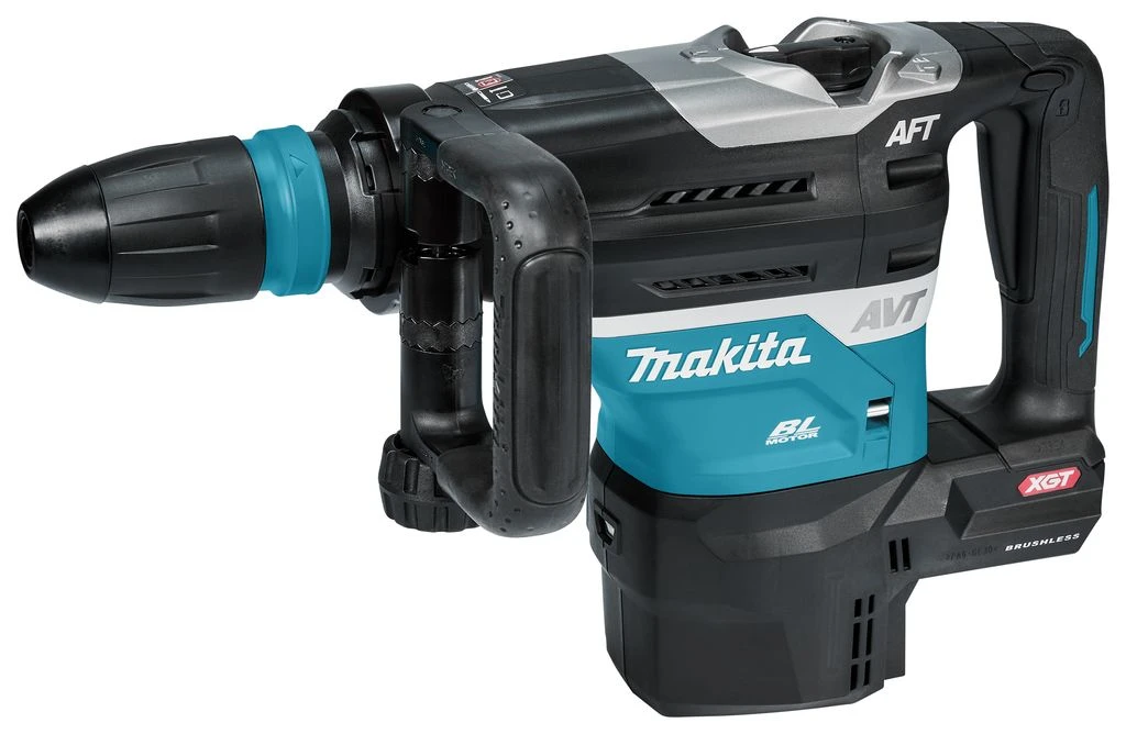 Makita HR005GZ01 XGT 40 V Max Li-ion Accu SDS-Max Combihamer Body Incl. AWS Zender In Koffer - 8J - Koolborstelloos 4 Makita HR005GZ01 XGT 40 V Max Li-ion Accu SDS-Max Combihamer Body Incl. AWS Zender In Koffer - 8J - Koolborstelloos - Afbeelding 2