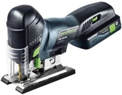 Festool CARVEX PSC 420 HPC4,0 EBI-Plus 18V Li-Ion Accu Decoupeerzaag Set (1x 4,0Ah) In Systainer - 120mm - Koolborstelloos - 576525