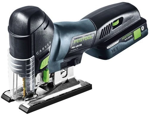 Festool CARVEX PSC 420 HPC4,0 EBI-Plus 18V Li-Ion Accu Decoupeerzaag Set (1x 4,0Ah) In Systainer - 120mm - Koolborstelloos - 576525 3 Festool CARVEX PSC 420 HPC4,0 EBI-Plus 18V Li-Ion Accu Decoupeerzaag Set (1x 4,0Ah) In Systainer - 120mm - Koolborstelloos - 576525
