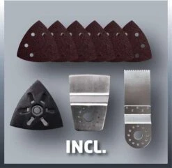 Einhell TE-MG 200 CE Multitool + 9 Delige Accessoireset In Koffer - 200W - 4465040 -Winkel Voor Huishoudelijk Gereedschap e9fda4929a92f1e14e5074cdd3babb39