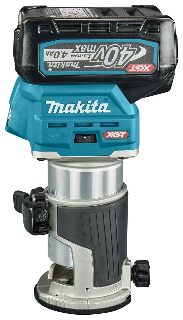 Makita RT001GM206 XGT 40V Max Li-ion Accu Boven- En Kantenfrees Set (2x 4,0Ah) In Mbox - 89 X 89 Mm - Koolborstelloos 4 Makita RT001GM206 XGT 40V Max Li-ion Accu Boven- En Kantenfrees Set (2x 4,0Ah) In Mbox - 89 X 89 Mm - Koolborstelloos - Afbeelding 2