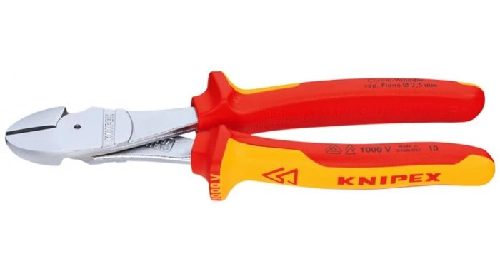 Knipex 7406180 Kracht Zijsnijtang - 180mm 3 Knipex 7406180 Kracht Zijsnijtang - 180mm