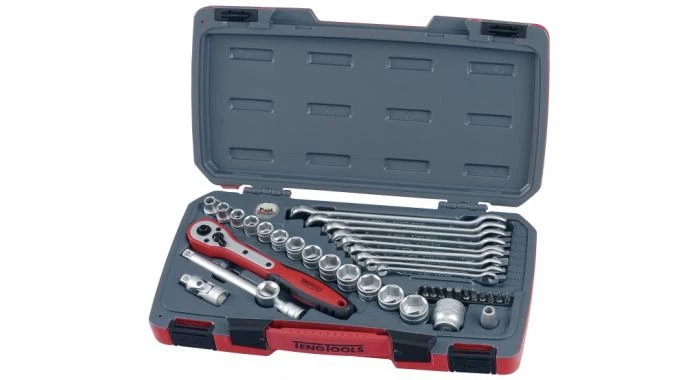 Teng Tools T3840 40-delige Doppen- En Sleutelset - 3/8" 3 Teng Tools T3840 40-delige Doppen- En Sleutelset - 3/8"