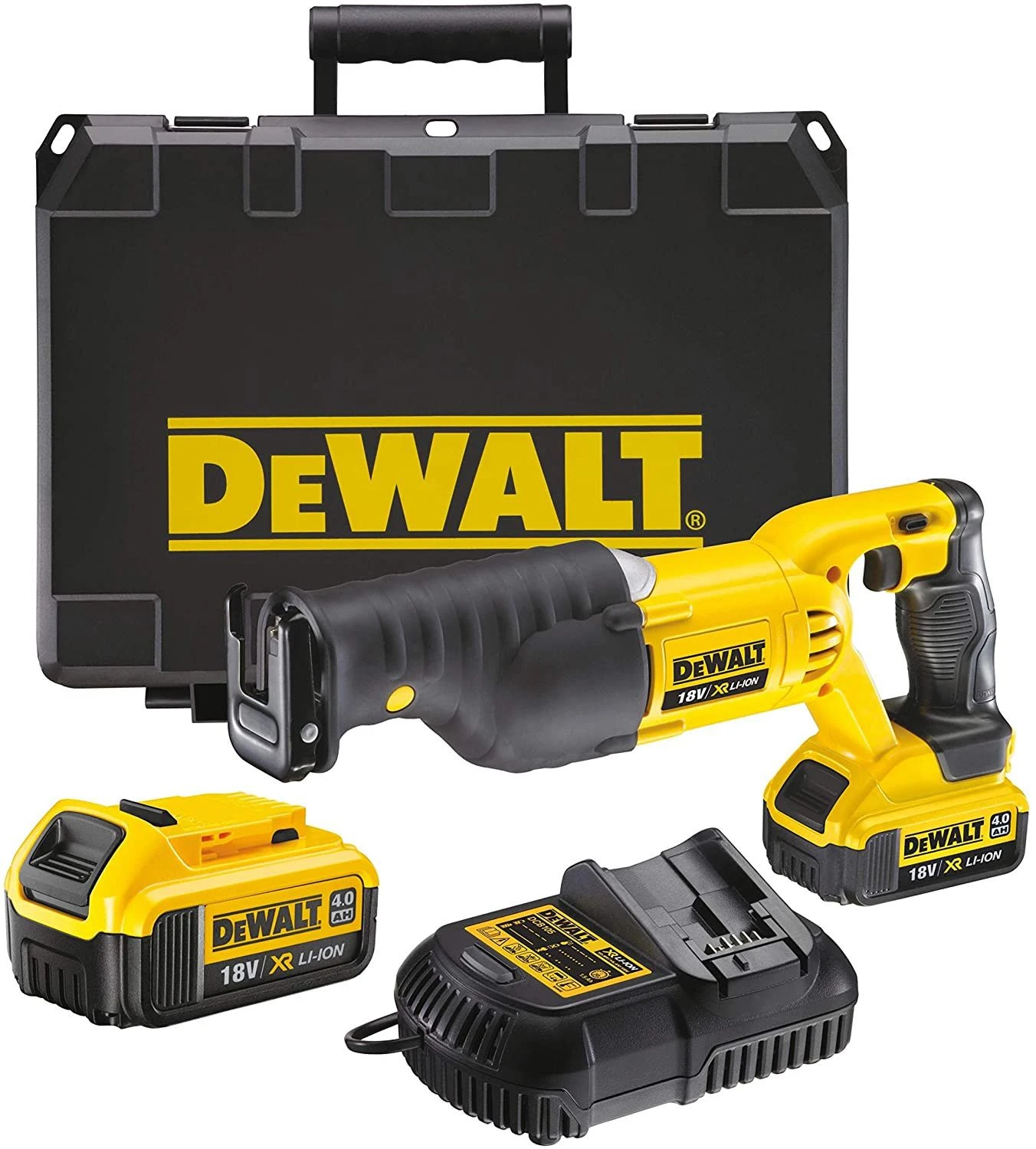 DeWALT DCS369M2 18V Li-ion XR Accu Reciprozaag Set (2x 4.0 Ah) In TSTAK Koffer 3 DeWALT DCS369M2 18V Li-ion XR Accu Reciprozaag Set (2x 4.0 Ah) In TSTAK Koffer