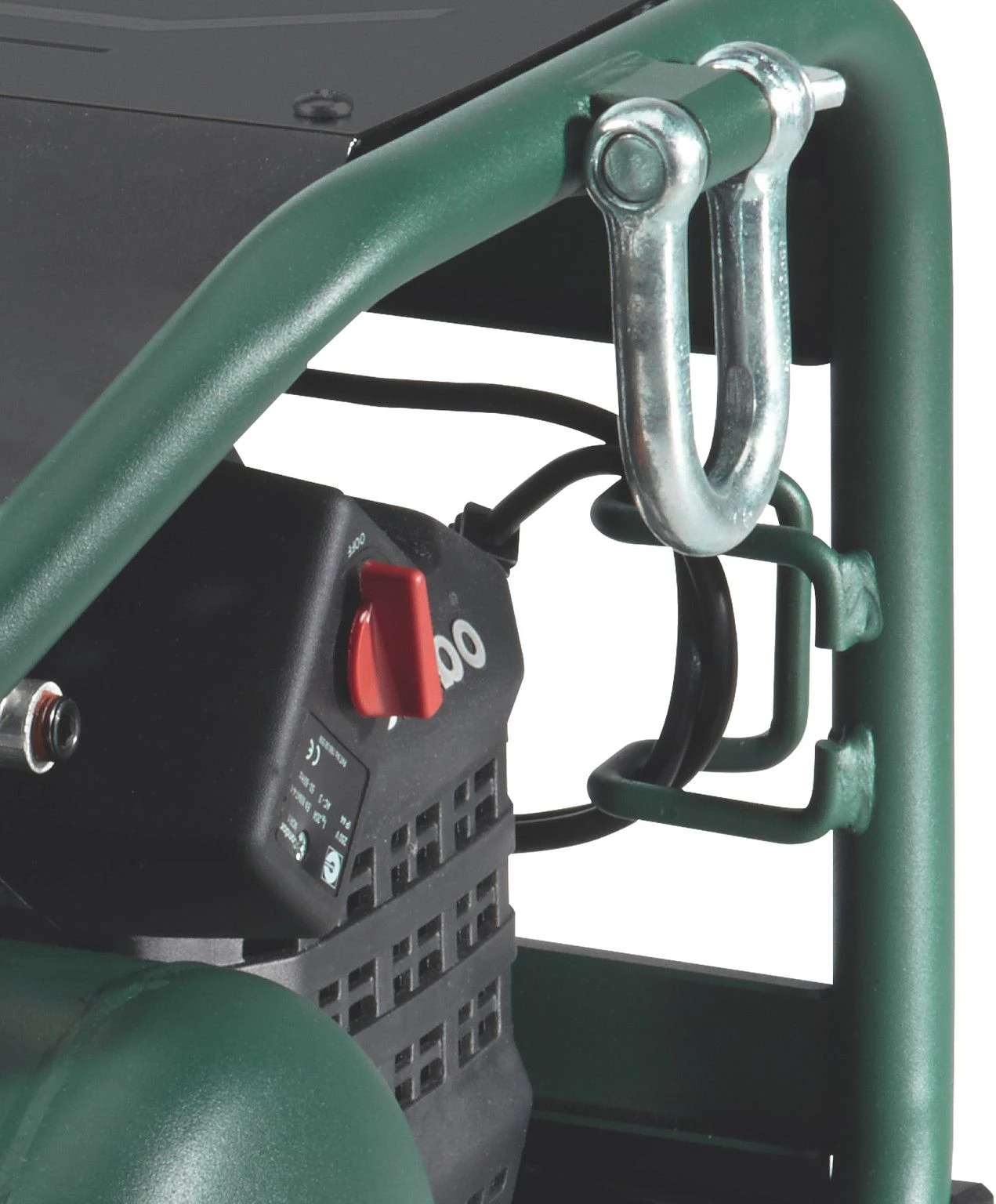 Metabo Power 250-10 W OF Compressor - 1500W - 10 Bar - 10L - 100 L/min - 601544000 7 Metabo Power 250-10 W OF Compressor - 1500W - 10 Bar - 10L - 100 L/min - 601544000 - Afbeelding 5