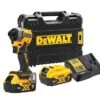 DeWALT DCF850P2T-QW 18V Li-ion XR Accu Slagschroevendraaier Set (2x 5.0Ah) In TSTAK Koffer -Winkel Voor Huishoudelijk Gereedschap f6850f2081f894ce719421a4eaf4453e