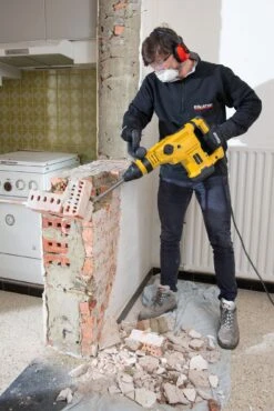 Powerplus POWX1190 SDS-max Combihamer In Koffer - 1600W - 25J -Winkel Voor Huishoudelijk Gereedschap f74eac7b6c2dc0e72d5b4b186ea6a381