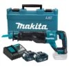 Makita DJR187RTE 18V Li-Ion Accu Reciprozaag Set (2x 5.0Ah Accu) In Koffer - Snelwissel - Variabel - Koolborstelloos -Winkel Voor Huishoudelijk Gereedschap f7ac114848495ca958ddbf6eee7db82b