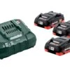 Metabo 685132000 18V LiHD Accu Starterset (3x 4.0Ah) + Lader 2 Metabo 685132000 18V LiHD Accu Starterset (3x 4.0Ah) + Lader -Winkel Voor Huishoudelijk Gereedschap f7b2d1e435c4f2a9ef79e3a8cb8ee84c