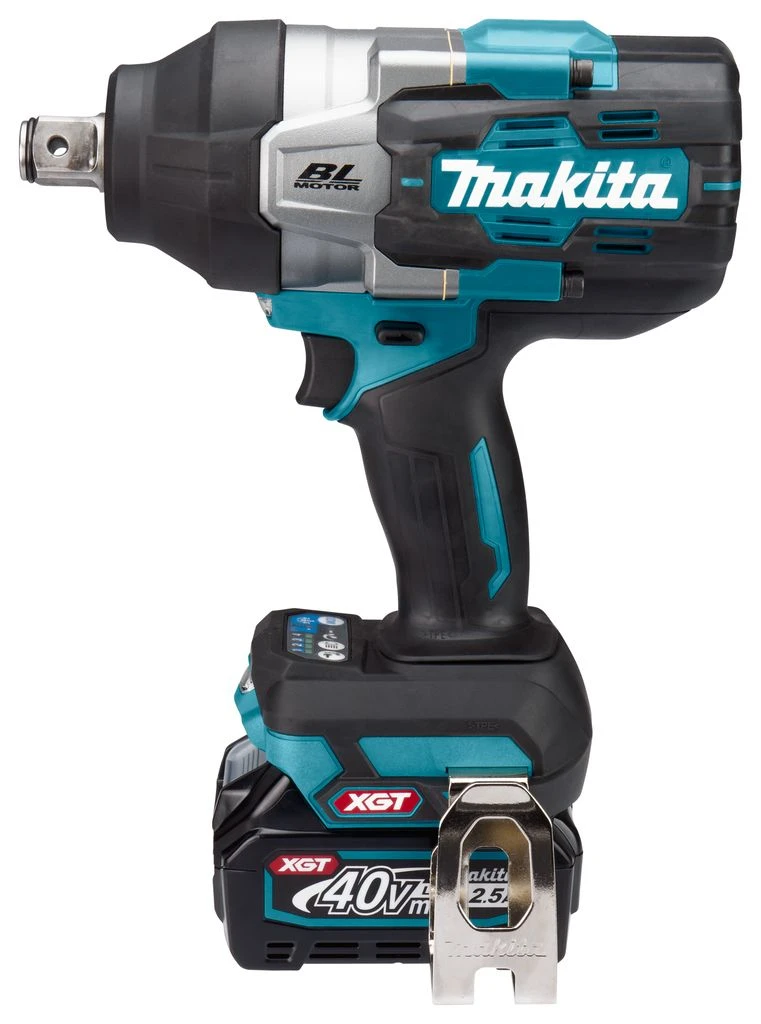 Makita TW001GD201 XGT 40V Max Li-ion Accu Slagmoersleutel Set (2x 2.5Ah) In Mbox - Koolborstelloos 3 Makita TW001GD201 XGT 40V Max Li-ion Accu Slagmoersleutel Set (2x 2.5Ah) In Mbox - Koolborstelloos