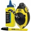 Stanley 0-47-681 FatMax Slaglijnmolen Kit Met Slaglijnpoeder En Markeerstift - 30m