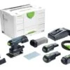 Festool RTSC 400 Li 3,0 I-Set 18V Li-Ion Accu Vlakschuurmachine Set (2x 3,0Ah) In Systainer - 80 X 130 Mm - 577681 -Winkel Voor Huishoudelijk Gereedschap f9ac52bf137f076772fa50d3ba66c916