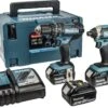 Makita DLX2131JX1 18V Li-Ion Accu Klopboor-/schroefmachine (DHP482) & Slagschroevendraaier (DTD152) Combiset (3x 3.0Ah Accu) In Mbox -Winkel Voor Huishoudelijk Gereedschap fbb7c38c772dc798f1089699cf5a90dc