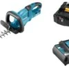 Makita DUH551PM2 18V Li-Ion Accu Heggenschaar Set (2x 4,0Ah Accu) - 550mm -Winkel Voor Huishoudelijk Gereedschap fcbc82825ce10ddc2c79a176450e8440