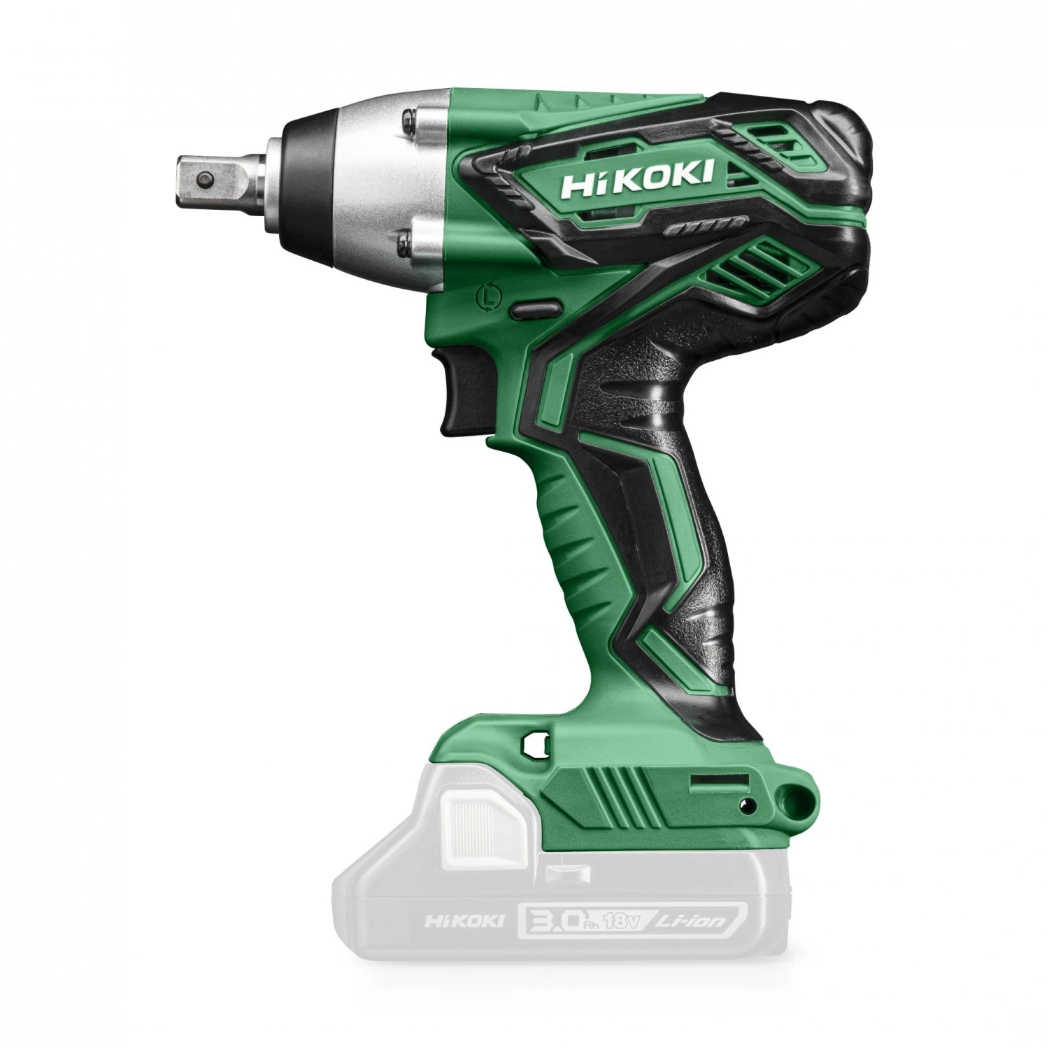 HiKOKI WR18DJL WCZ 18V MultiVolt Li-Ion Accu Slagmoersleutel Set (2x 1,5Ah) In Koffer - 1/2" - 220Nm 4 HiKOKI WR18DJL WCZ 18V MultiVolt Li-Ion Accu Slagmoersleutel Set (2x 1,5Ah) In Koffer - 1/2" - 220Nm - Afbeelding 2