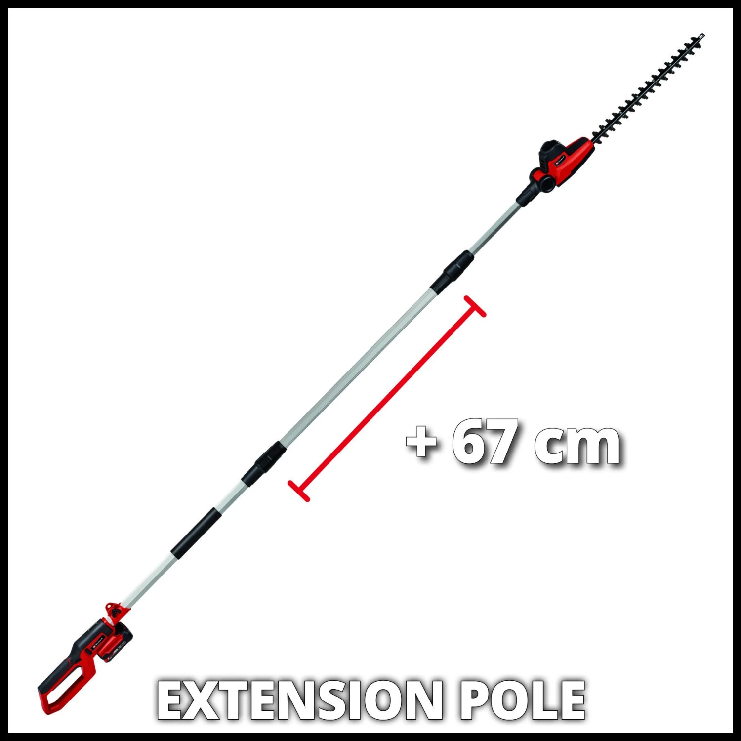 Einhell GC-HH 18/45 Li T Solo 18V Li-Ion Accu Heggenschaar Body - 450 X 400 Mm 7 Einhell GC-HH 18/45 Li T Solo 18V Li-Ion Accu Heggenschaar Body - 450 X 400 Mm - Afbeelding 5